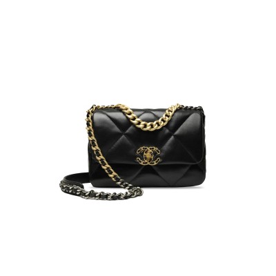 CHANEL 19 FLAP BAG AS1160 B03215 94305 (26*16*9cm)